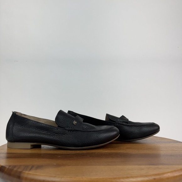 New Womens Paul Green Wheaton 1056 Black Soft Leather Comfort Loafers Size 8 M‎